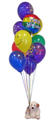  Ankara ankaya iek online iek siparii  Sevdiklerinize 17 adet uan balon demeti yollayin.