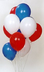  Ankara ankaya nternetten iek siparii  17 adet renkli karisik uan balon buketi