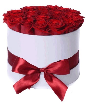 33 adet kırmızı gül özel kutuda kız isteme   Ankara Çankaya İnternetten çiçek siparişi 
