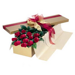  Ankara çiçek siparişi Çankaya çiçek satışı  10 adet kutu özel kutu