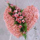 kalp pano karankil ve güller   Ankara Çankaya çiçek gönderme sitemiz güvenlidir 