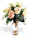  Ankara Çankaya online çiçekçi , çiçek siparişi  6 adet sari gül ve cam vazo