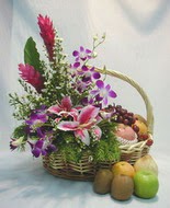 orkide kazablanka ve sepet  Ankara Çankaya anneler günü çiçek yolla 
