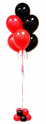 Sevdiklerinize 17 adet uçan balon demeti yollayin.   Ankara Çankaya güvenli kaliteli hızlı çiçek 