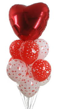 Sevdiklerinize 17 adet uçan balon demeti yollayin.   Ankara Çankaya online çiçekçi , çiçek siparişi 