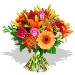  Ankara Çankaya çiçek online çiçek siparişi  Karisik kir çiçeklerinden görsel demet