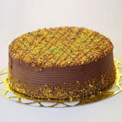 sanatsal pastaci 4 ile 6 kisilik krokan çikolatali yas pasta  Ankara Çankaya çiçekçi telefonları 