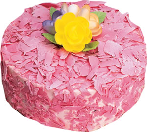 pasta siparisi 4 ile 6 kisilik framboazli yas pasta  Ankara Çankaya anneler günü çiçek yolla 