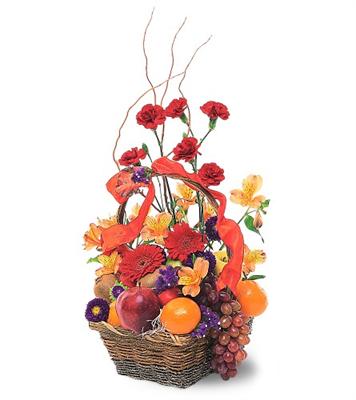 Özel Meyva sepeti ve çiçekler sevdiklerinizi simartin  Ankara Çankaya çiçek gönderme sitemiz güvenlidir 