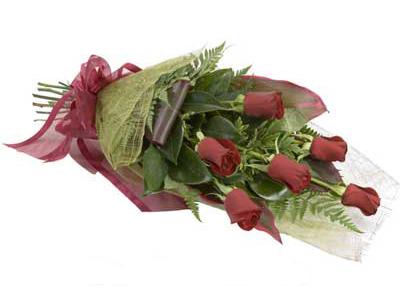 ucuz çiçek siparisi 6 adet kirmizi gül buket  Ankara Çankaya online çiçekçi , çiçek siparişi 