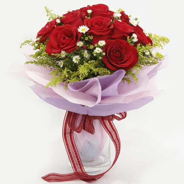 Çiçek gönderme estetikliginiz 11 gül buket  Çankaya yurtiçi ve yurtdışı çiçek siparişi 