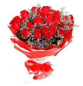  Ankara Çankaya çiçekçiler  12 adet kırmızı güllerden görsel buket
