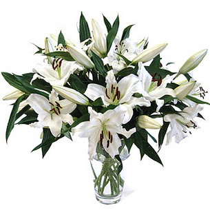  Ankara Çankaya çiçek online çiçek siparişi  3 dal görsel casablanca vazo tanzimi