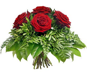  Ankara Çankaya çiçekçiler  5 adet kırmızı gülden buket