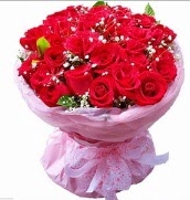 25 adet kırmızı gül buketi  Çankaya çiçek yolla , çiçek gönder , çiçekçi  