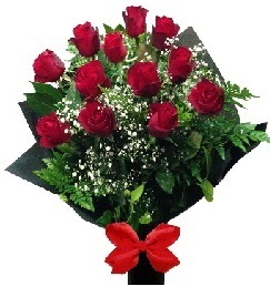 11 adet kırmızı gülden buket  Ankara Çankaya çiçek online çiçek siparişi 