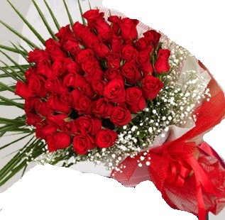 51 adet kırmızı gül buketi  Çankaya çiçekçiler 14 şubat sevgililer günü çiçek 
