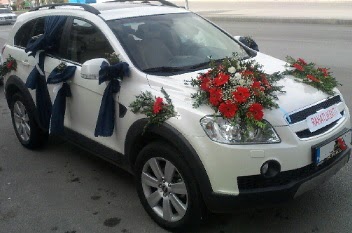 araba süsleme  Ankara Çankaya hediye çiçek yolla 