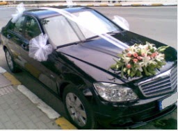 Gelin arabası sünnet arabası süslemesi  Ankara Çankaya çiçekçiler 