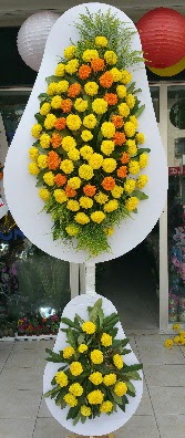  Ankara Çankaya hediye çiçek yolla  Çift katlı düğün Nikah İşyeri Açılış çiçek