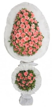 Çift katlı düğün açılış nikah çiçeği modeli  Çankaya hediye sevgilime hediye çiçek 