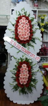 Çift katlı düğün nikah açılış çiçeği  Çankaya çiçekçiler 14 şubat sevgililer günü çiçek 