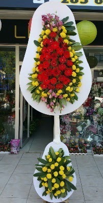 Çift katlı düğün çiçekleri  Ankara Çankaya online çiçekçi , çiçek siparişi 
