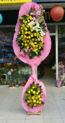 Çift katlı düğün açılış çiçeği  Ankara çiçek yolla Çankaya internetten çiçek satışı 