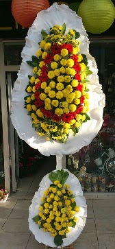 Çift katlı düğün açılış çiçek modeli  Ankara Çankaya online çiçekçi , çiçek siparişi 