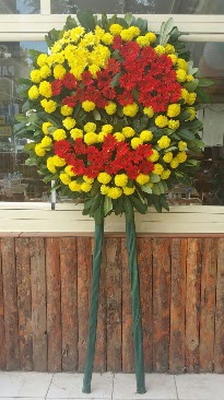 Cenaze çelengi çiçek modeli  Ankara Çankaya çiçekçiler 
