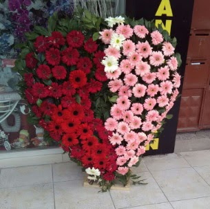 Kalp pano kalp şeklinde pano çiçeği  Ankara Çankaya online çiçekçi , çiçek siparişi 