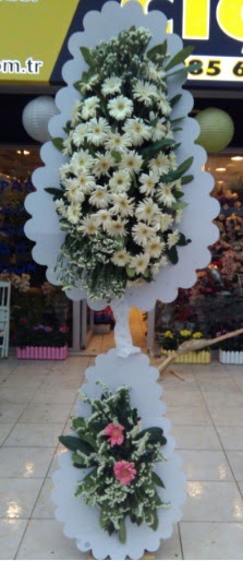 Çift katlı düğün nikah açılış çiçeği  Ankara Çankaya çiçek online çiçek siparişi 