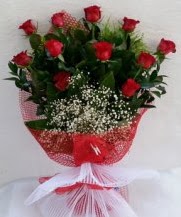 11 adet kırmızı gülden görsel çiçek  Çankaya çiçek servisi , çiçekçi adresleri 