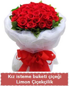 Kız isteme çiçeği buketi 29 kırmızı gül  Ankara Çankaya çiçek online çiçek siparişi 