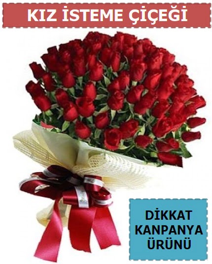 51 Adet gül kız isteme çiçeği buketi  Ankara Çankaya güvenli kaliteli hızlı çiçek 
