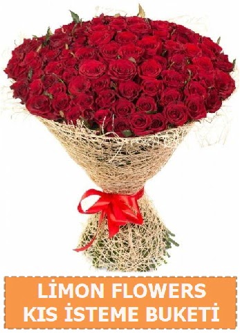 Kız isteme çiçeği modeli 61 adet gül  Çankaya hediye sevgilime hediye çiçek 