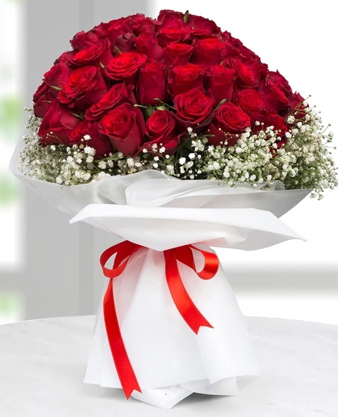 41 adet kırmızı gül buketi  Çankaya çiçek servisi , çiçekçi adresleri  süper görüntü