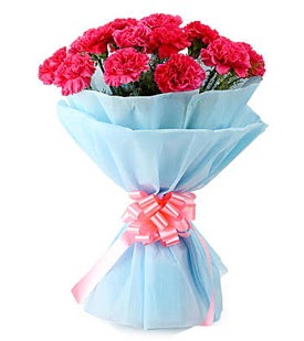 19 adet kırmızı karanfil buketi  Ankara Çankaya hediye çiçek yolla 