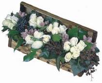  Ankara Çankaya çiçek gönderme sitemiz güvenlidir  13 adet beyaz sandikta gül