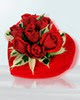  Ankara çiçek gönderme Çankaya ucuz çiçek gönder  Kalp kutuda 9 adet Güller 
